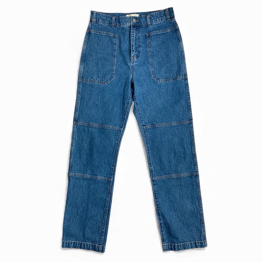 Madewell The '90s Straight Utility Jean - Picture 4 of 13